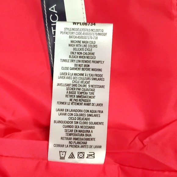 NWT Nautica Pink 5T Jacket - Picture 10 of 11